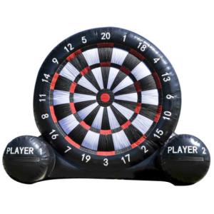 China Outdoor Giant Inflatable Outdoor Games Velcro Dart Board With Balls Custom Logo factory