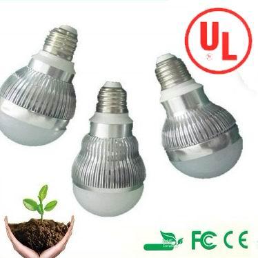China 180 Degree 6W High Power Dimmable LED Light Bulbs factory