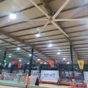 China DX-7.3 24FT Large Hvls Industrial Ceiling Fan for Gymnasium Center Diameter 7.3 Meters factory