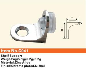 China C041 Furniture connecting fittings:Shelf Support factory