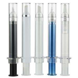China 10ml / 15ml Syringe Airless Eye Cream Bottle Customized Colour factory