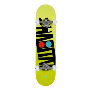 China Habitat Skateboards Artisan Apex Yellow Mid Complete Skateboards - 7.5&quot; x 31.6&quot; factory