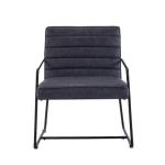 27.6KGS Living Room Lounge Chairs With Fabric Cushion Seat Back