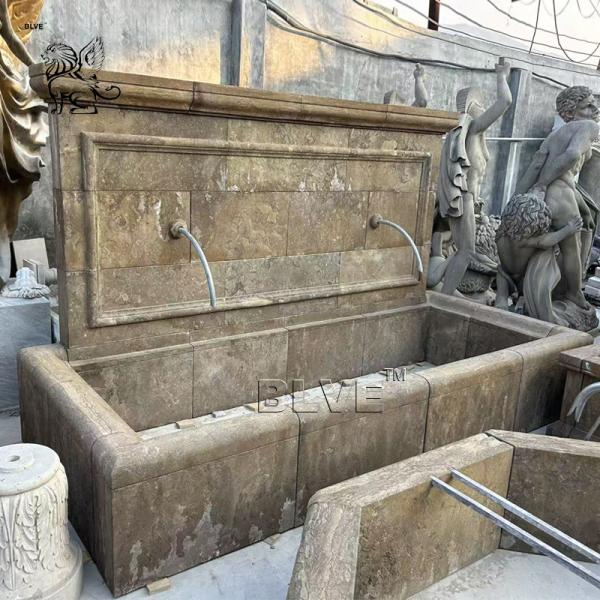 Stone Wall Fountains Antique Italian Marble Garden Fountain Design Large Outdoor