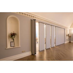 Type 85 Retractable Room Divider Soundproof Partition Wall Aluminum Frame