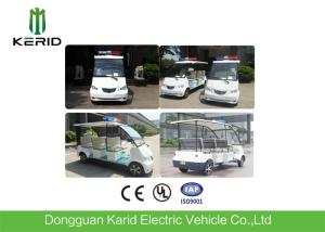 China 48V 6 Seater Electric Patrol Car for Community Patroling / Public Security Using factory