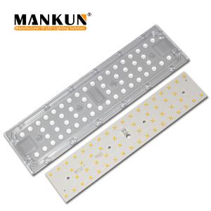 China 30w 40w 50W Flood Street Light LED Module Custom LED PCB Lens Kits factory