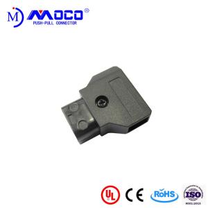 China 2 Pin Male D Tap Power Connector , Led Light Cable Connector 50 IP Rating factory