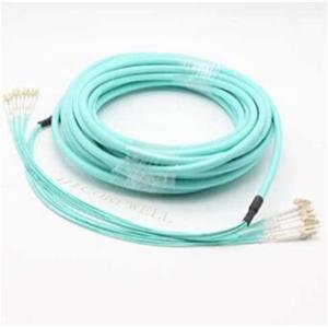 China Multimode 150M Glass Fiber Optic Cable MM DX Patch Cord Cable OM3 Cable factory
