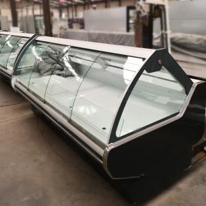 China Supermarket meat display counter deli-case fridge factory