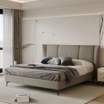 Banquet Modern Wood Bedroom Furniture Set With Plywood Panel