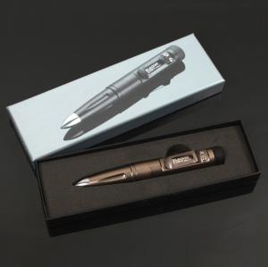 China Gift box Packing Self-defense tactical pen stainless steel silicon nitride pen emergency escape pen factory