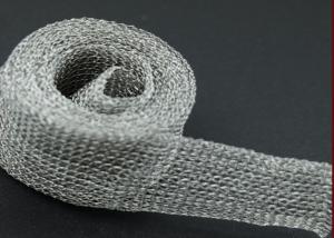 China 2inch Width Close Knit Wire Mesh Multi Filament Durable Flat Round factory