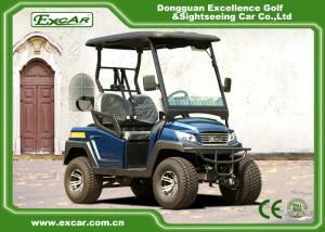 China Aluminum Chassis Four Wheel Drive Small Golf Cart For Two Person factory