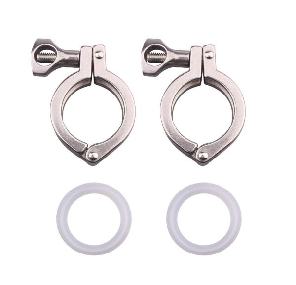 Hexagon/Round Head Code Wenzhe Tri-clamp Stainless Steel 304 Single Pin Heavy