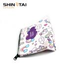 Rainbow Custom Printed PU Makeup Bag Cosmetic Bag