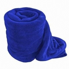 China Wearable Solid Color Polar Custom Fleece Blankets Wholesale Full Size / King Size factory