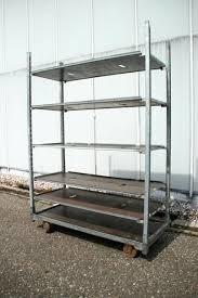 500KG Load Capacity danish flower trolley/nursery trolley/danish cart, cold zinc