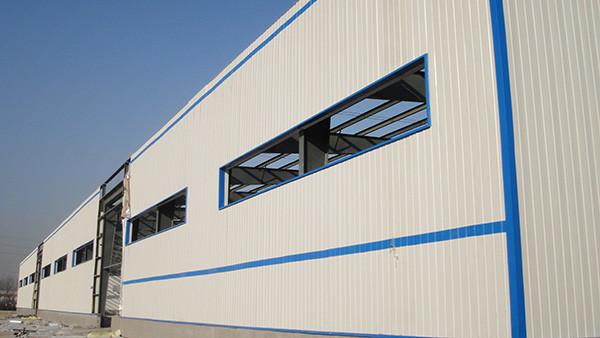 Fast Construction Pre Engineered Steel Buildings ISO9001 Prefabricated Steel