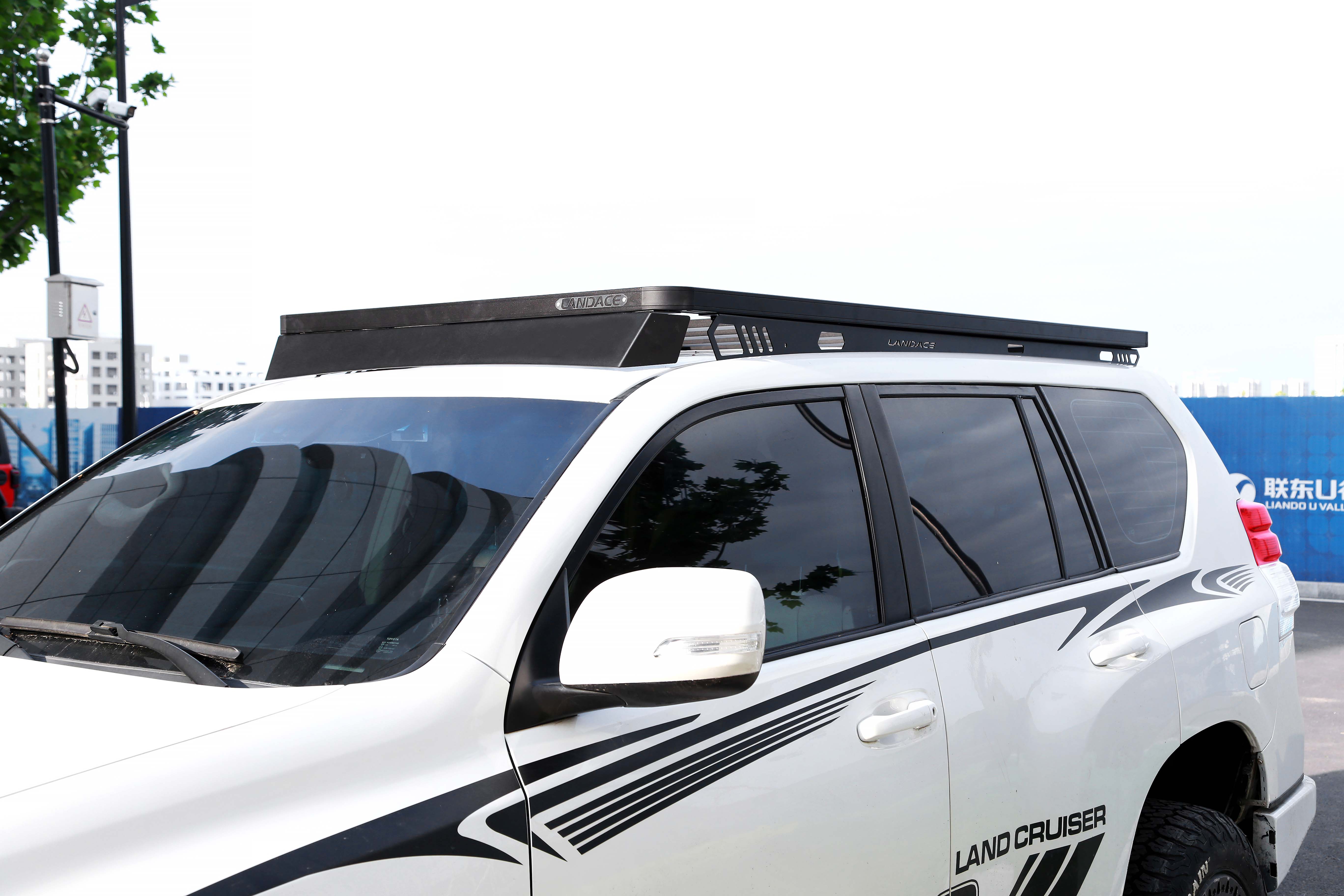 Universal Roof Rack for Toyota LC200 LC79 LC150 Steel and Aluminum Alloy Construction