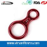 Color Customization 8 Figure Aluminum Climbing Carabiner Descender