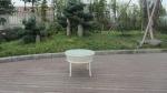 UV Resistant Fashion Obelisk Chair With Round Tea / Coffee Table