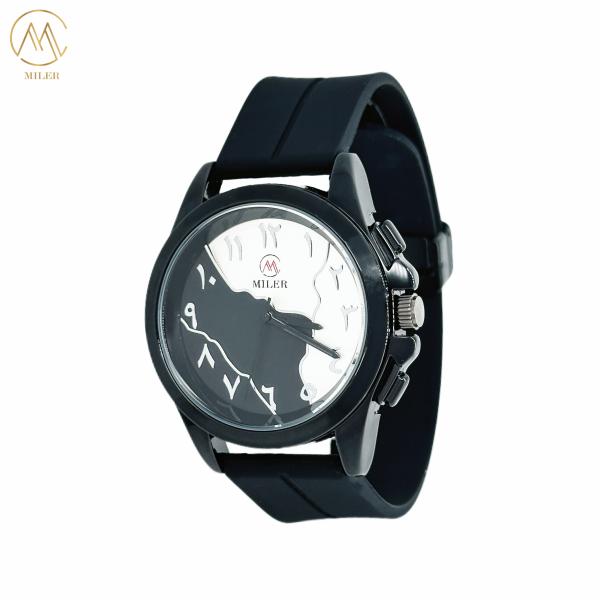 Creative Arabic Numeral Dial Quartz Waterproof Wristwatch for High School
