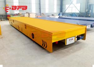 China Rail Transport Plc Control Steel Motorized Transfer Trolley factory