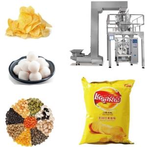 China Commercial Vertical Form Fill Seal Fully Automatic Granule Vffs Packing Machine factory