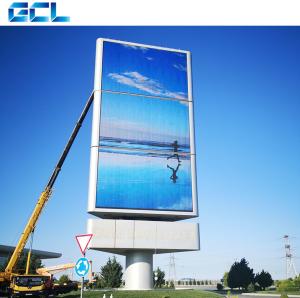 China Customized Size High Brightness P6 Outdoor Facade LED Screen With Mean Well Power Supply factory
