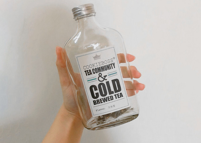 Flat Square Glass Juice Bottles 100ml 200ml 350ml Customized Logo