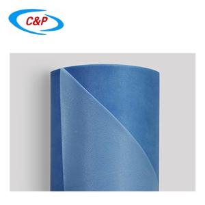 China Disposable PE Casting Film And PP Nonwoven Fabric Composite Material Roll factory