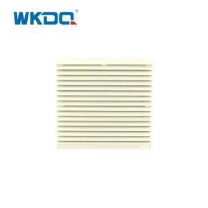 China 9804-300 Electrical Cabinet Air Filter Grille Louvers Blower Exhaust , Electrical Panel Fan Filters Shutters Cover factory