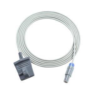 China Compatible Yonker Yk8000c SpO2 Probe Cable For Yonker 6Pin Adult Soft Tip 3.0M factory