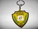 Cute Logo Printed Custom soft PVC Rubber Keychains For Kids , Eco Friendly