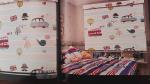 Light Filtering Zebra Blinds Fabric Rainbow Colors Customized