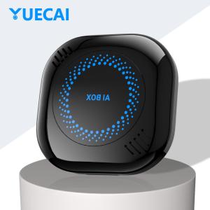 China Black Wireless CarPlay Android Ai Box Original Car Wired To Wireless Carplay Module factory