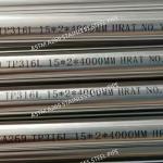 TP304 TP316L Stainless Steel Pipe Seamless Pipe Precison Cold Drawn SS Pipes