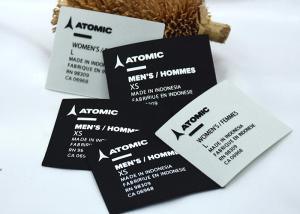 China OEKO-TEX 3D Silicone Clothing Labels Flat Screen Printed Patches factory