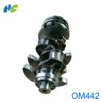 CNC machining diesel engine parts auto spare parts OM441 crankshaft