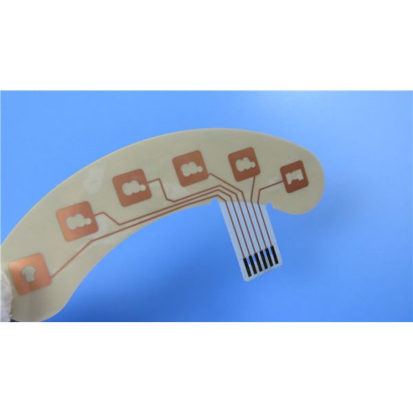 Flexible Printed Circuit Built On Transparent PET FPC With 3M Adhesive for Thin-film Switch
