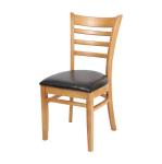 Versatile and Functional Nordic Design Solid Wood Dining Chair for Restaurant