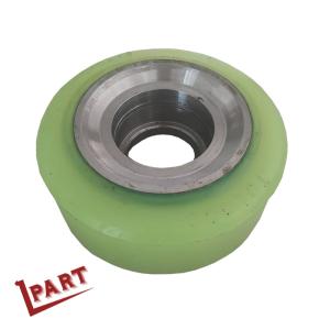 China Electric Forklift Pallet Nylon Pallet Jack Wheels Roller 178mmx73mm factory