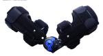 Metal hinged orthopedic knee pads - KB03