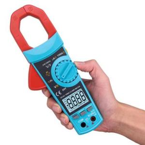 China 1.5V AAA Digital Clamp Multimeter 190g LCD Display Multimeter factory
