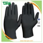 Nonwoven Disposable 240mm Nitrile Examination Gloves