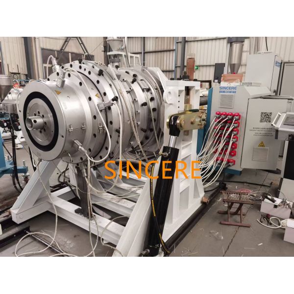 Plastic Polyethylene HDPE PE Pipe Extruder Making Machine for Water Gas Supply