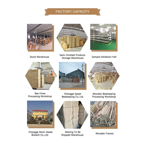 8 Frame Queen Rearing Fir Wooden Queen Excluder 51*41cm