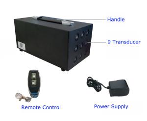China 3-5 meters Coverage Eavesdropping audio jammer device for Military , Meeting , Bidding factory