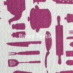 ECO-friendly OEM absorbent water microfiber printed kitchen mat customized
